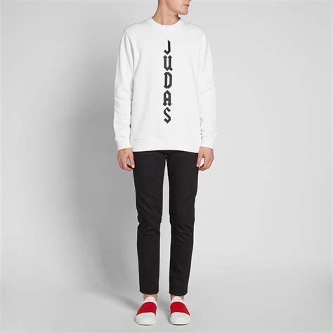 Givenchy Judas Crew Sweat White 